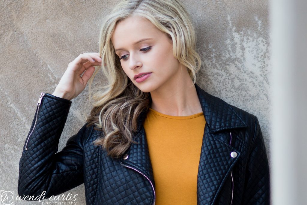 senior girl photo