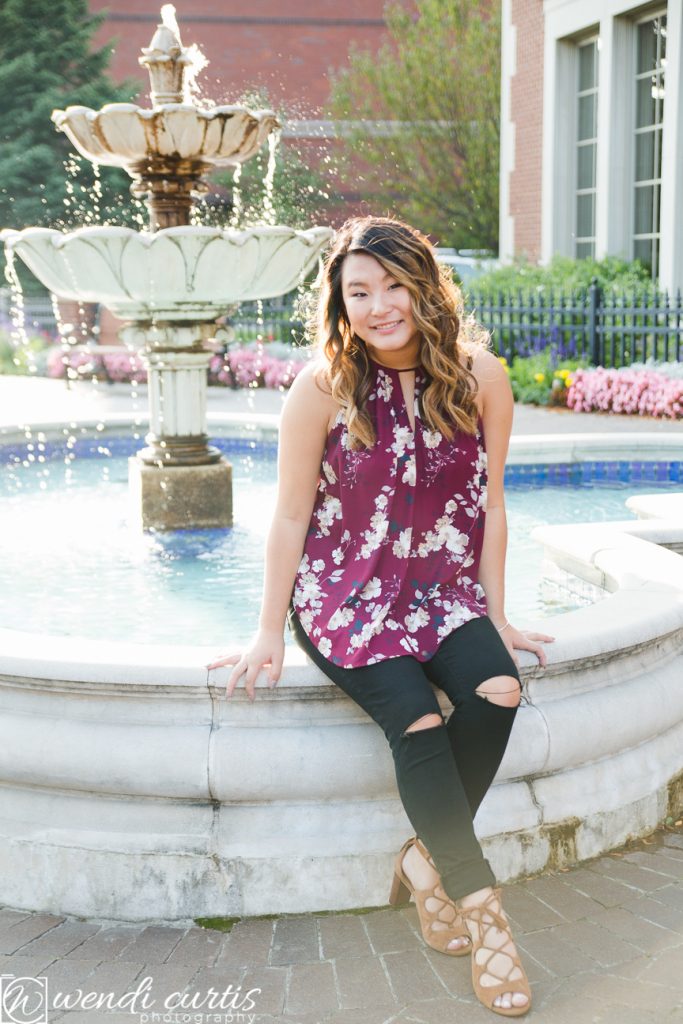 downtown holland senior photo